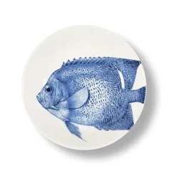 Sélectionné par Fleux Assiette creuse Poisson en porcelaine - Ø 20 cm > Assiettes & Couverts