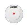 Pied de Poule Assiette Daron > Assiettes & Couverts