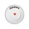 Pied de Poule Assiette Daronne > Assiettes & Couverts