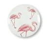 Sélectionné par Fleux Assiette à dessert Flamants en porcelaine - Ø 21 cm > Assiettes & Couverts