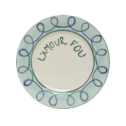 Sélectionné par Fleux Assiette à dessert L'amour fou - 22 cm > Fabriqué En Europe|Sets De Table & Dessous De Verre