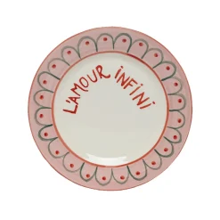 Sélectionné par Fleux Assiette à dessert L'amour infini - 22 cm > Fabriqué En Europe|Sets De Table & Dessous De Verre