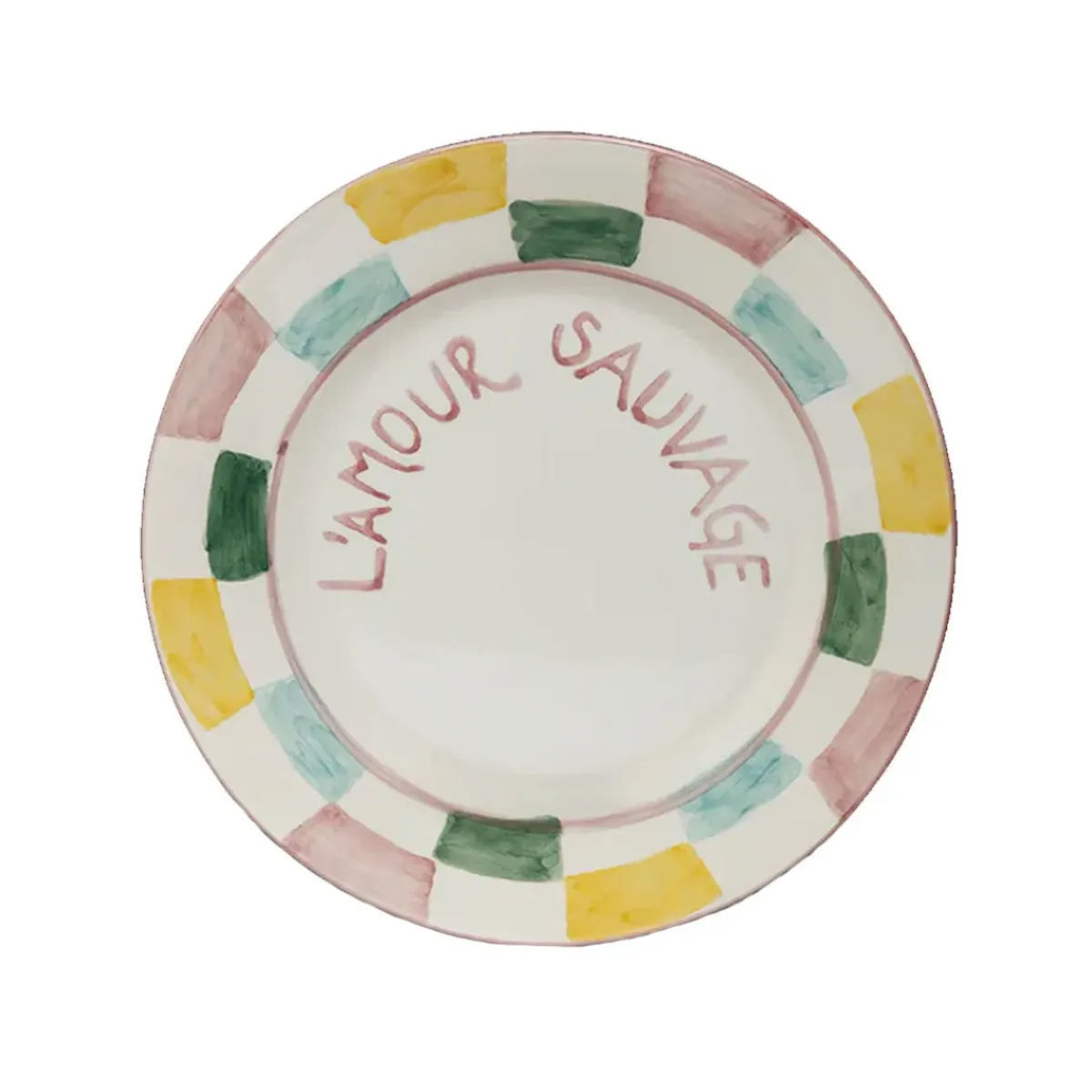 Sélectionné par Fleux Assiette à dessert L'amour sauvage - 22 cm > Fabriqué En Europe|Sets De Table & Dessous De Verre