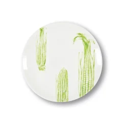 Sélectionné par Fleux Assiette à dessert épi de maïs en porcelaine - Ø 21 cm > Assiettes & Couverts