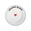Pied de Poule Assiette Drama Queen > Assiettes & Couverts