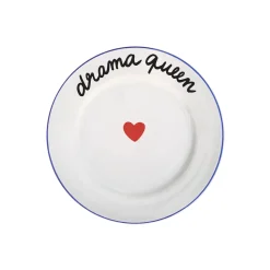 Pied de Poule Assiette Drama Queen > Assiettes & Couverts