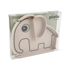 Sélectionné par Fleux Assiette en silicone - Éléphant > Enfant Vaisselle Enfants|Vaisselle Enfant