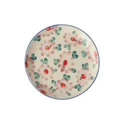 Rice Assiette Fleurs Roses en céramique > Assiettes & Couverts