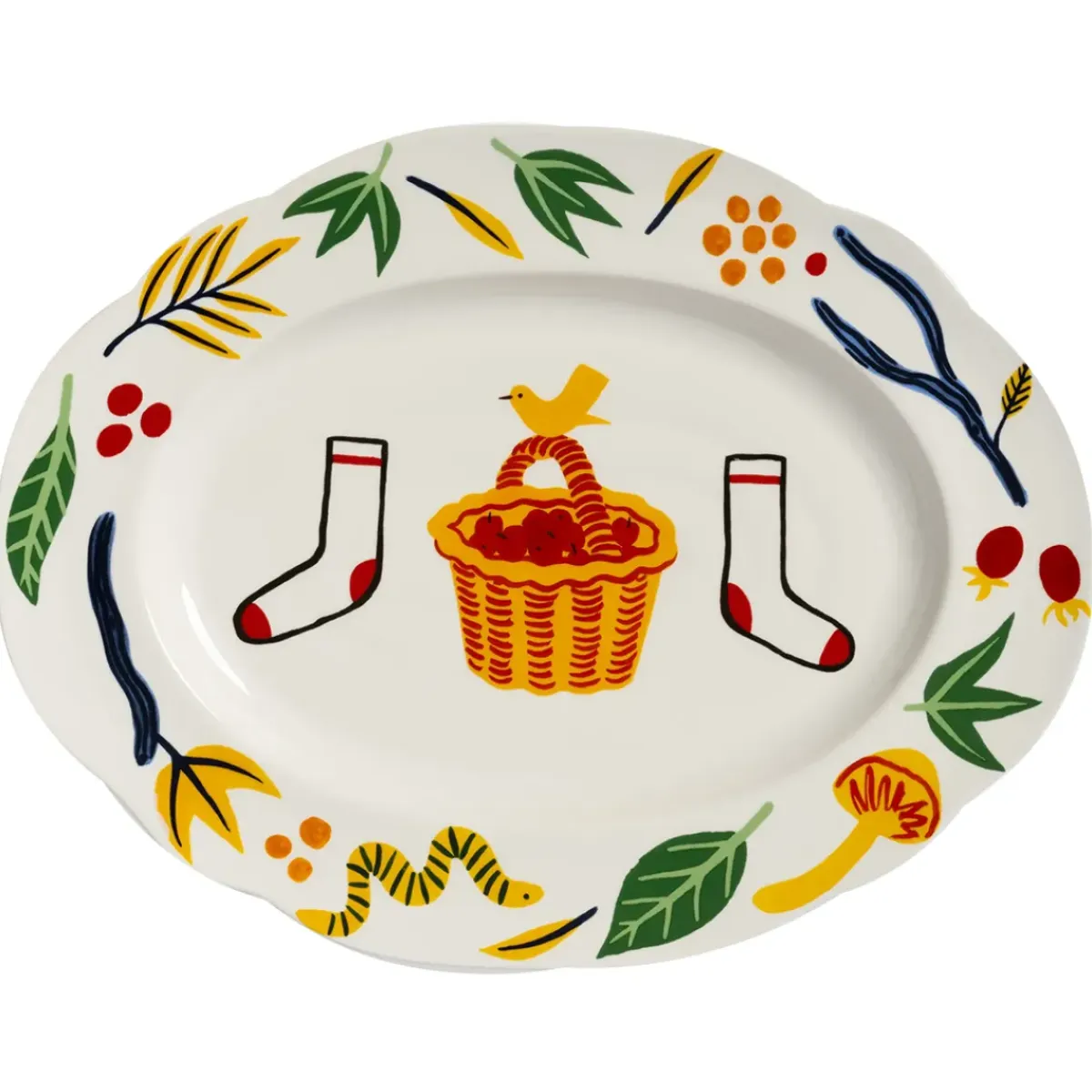 &klevering Assiette Haines - L > Plats & Plateaux|Assiettes & Couverts