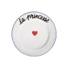 Pied de Poule Assiette La Princesse > Assiettes & Couverts