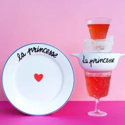 Pied de Poule Assiette La Princesse > Assiettes & Couverts
