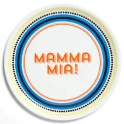 Bitossi Assiette à pizza Mamma Mia > Assiettes & Couverts