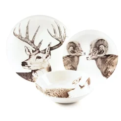 Sélectionné par Fleux Assiette plate - Cerf > Assiettes & Couverts