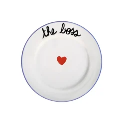 Pied de Poule Assiette The Boss > Assiettes & Couverts
