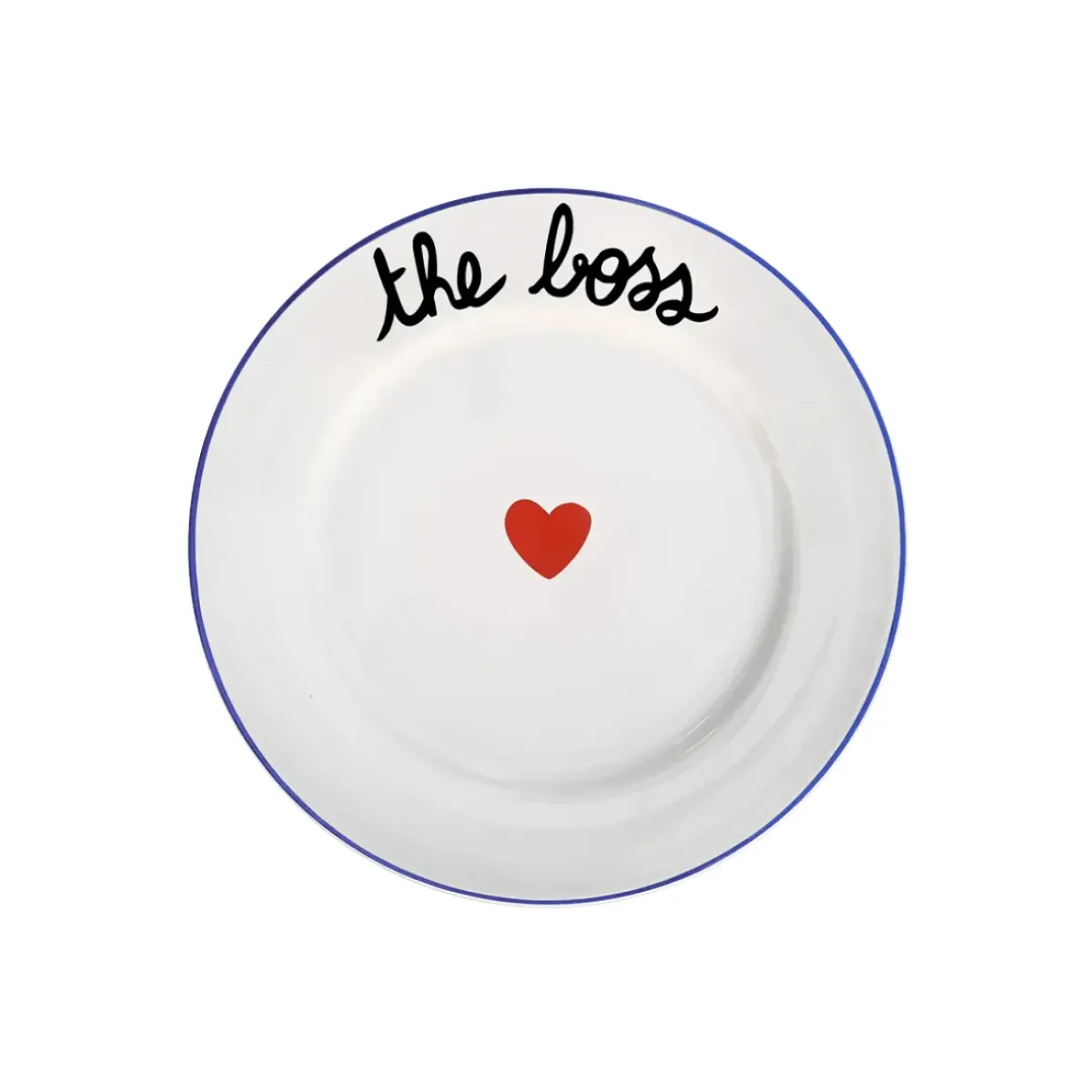 Pied de Poule Assiette The Boss > Assiettes & Couverts