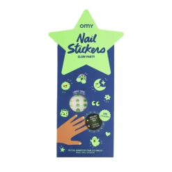Omy Autocollants pour Ongles Glow Party > Fabriqué En France|Beauté