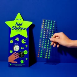 Omy Autocollants pour Ongles Glow Party > Fabriqué En France|Beauté