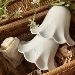 Enamoura Baladeuse Lili en porcelaine émaillée - Ø 13 cm > Fabriqué En France|Suspensions