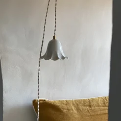 Enamoura Baladeuse Lili en porcelaine émaillée - Ø 13 cm > Fabriqué En France|Suspensions