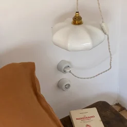 Enamoura Baladeuse Maria en porcelaine émaillée - Ø 24 cm > Fabriqué En France|Suspensions