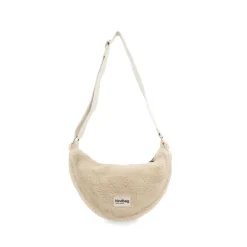Hindbag Banane Andrea en fourrure - Beige > Femme Biologique|Sacs & Cabas