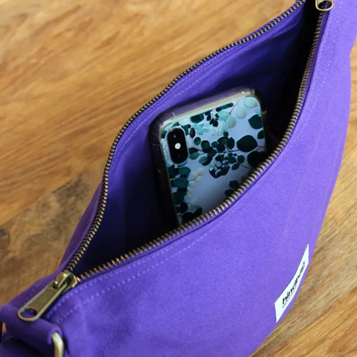Hindbag Banane Andrea Holi Violet > Femme Biologique|Sacs & Cabas