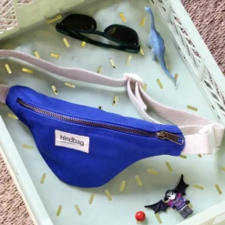 Hindbag Banane Augustin - Bleu électrique > Femme Biologique|Sacs & Cabas
