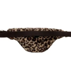 Hindbag Banane Olivia en fourrure - Léopard > Femme Mode|Sacs & Cabas