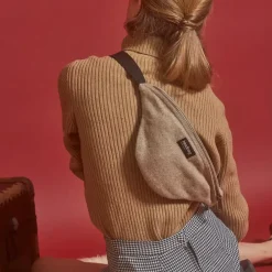 Hindbag Banane Olivia en laine - Beige > Femme Recyclé|Mode