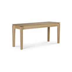Ethnicraft Banc Bok Chêne 126 x 35 x h 46 cm > Assises|Poufs & Bancs