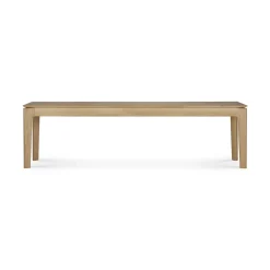 Ethnicraft Banc Bok Chêne 166 x 35 x h 46 cm > Assises|Poufs & Bancs