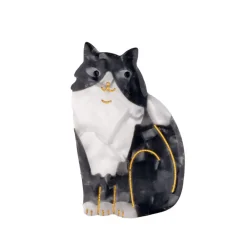 Coucou Suzette Barrette - Chat Noir u0026 Blanc > Mode|Accessoires Cheveux