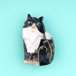 Coucou Suzette Barrette - Chat Noir u0026 Blanc > Mode|Accessoires Cheveux