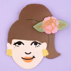 Coucou Suzette Barrette Pivoine > Recyclé|Bijoux & Montres