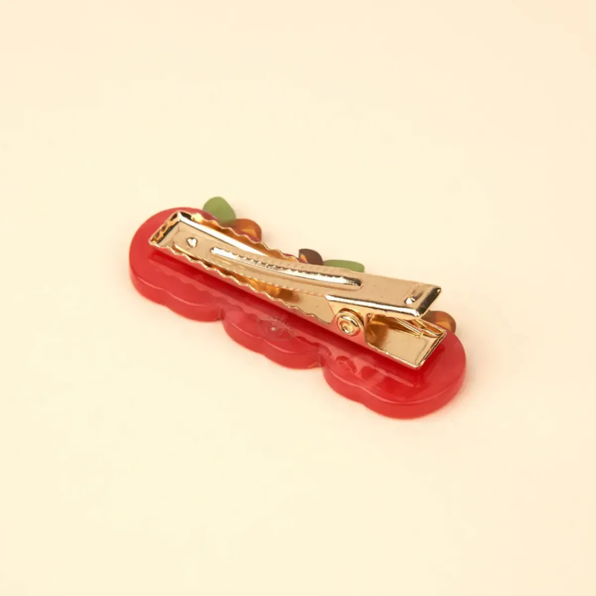 Coucou Suzette Barrette Pomme > Fabriqué En Europe|Accessoires Cheveux