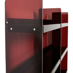 HK Living Bibliothèque en acrylique - 160 cm - Marron Smoke > Bibliothèques