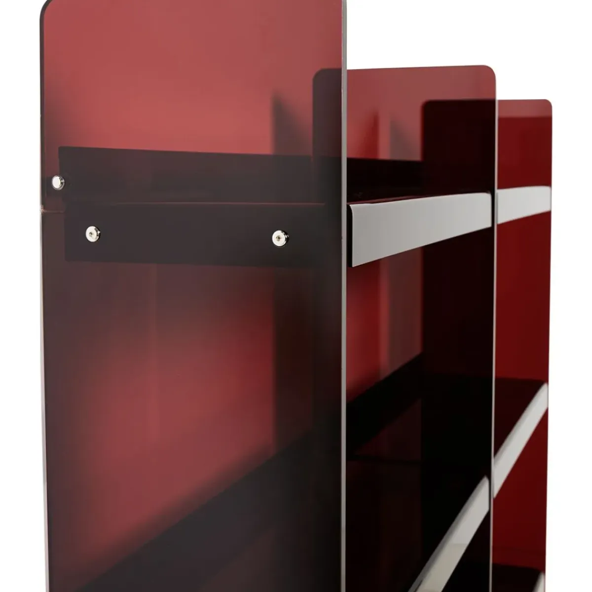 HK Living Bibliothèque en acrylique - 160 cm - Marron Smoke > Bibliothèques