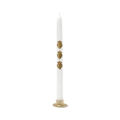 Boncoeurs Bijou De Bougie Heart Or > Bougies, Bougeoirs Et Allumettes