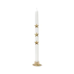 Boncoeurs Bijou De Bougie Stars Or > Bougies, Bougeoirs Et Allumettes