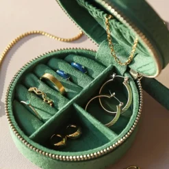 Sélectionné par Fleux Boite à Bijoux brodée Soleil et Lune > Bijoux & Montres|Paniers & Boîtes
