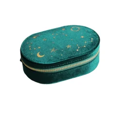 Sélectionné par Fleux Boite à Bijoux en velours Nuit Étoilée - Bleu Sarcelle > Bijoux & Montres|Paniers & Boîtes