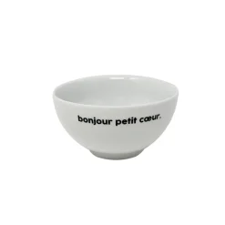 Félicie Aussi Bol en porcelaine - Bonjour Petit Coeur > Fabriqué En France|Vaisselle & Accessoires De Table