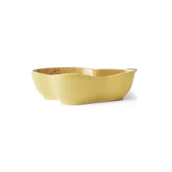 HK Living Bol Shell Serving - L 30 cm x l 22 cm - Vanille > Bols & Coupelles