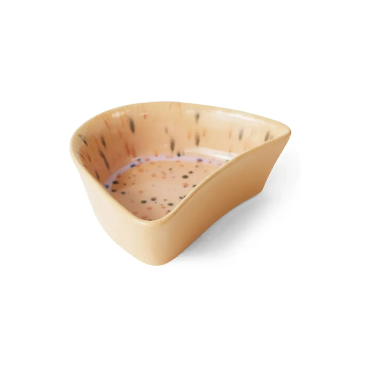 HK Living Bol Shell Tapas - L 14 cm x l 11 cm - Speckled > Fabrication Artisanale|Bols & Coupelles