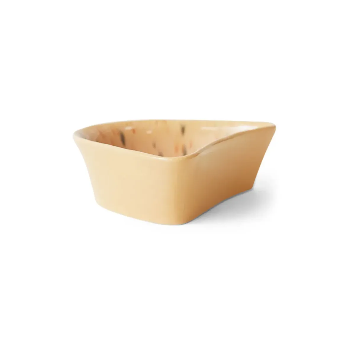 HK Living Bol Shell Tapas - L 14 cm x l 11 cm - Speckled > Fabrication Artisanale|Bols & Coupelles