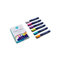 Sélectionné par Fleux Boîte de 6 feutres effaçables pour vitre > Enfant Jouets|Papeterie