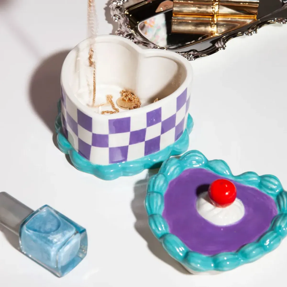 DOIY Boîte de rangement Sweetie Gâteau > Paniers & Boîtes|Petits Rangements
