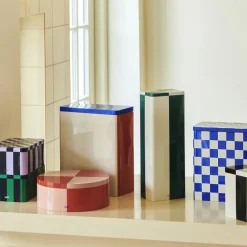 Hay Boîte de rangement Tin - Round > Paniers & Boîtes