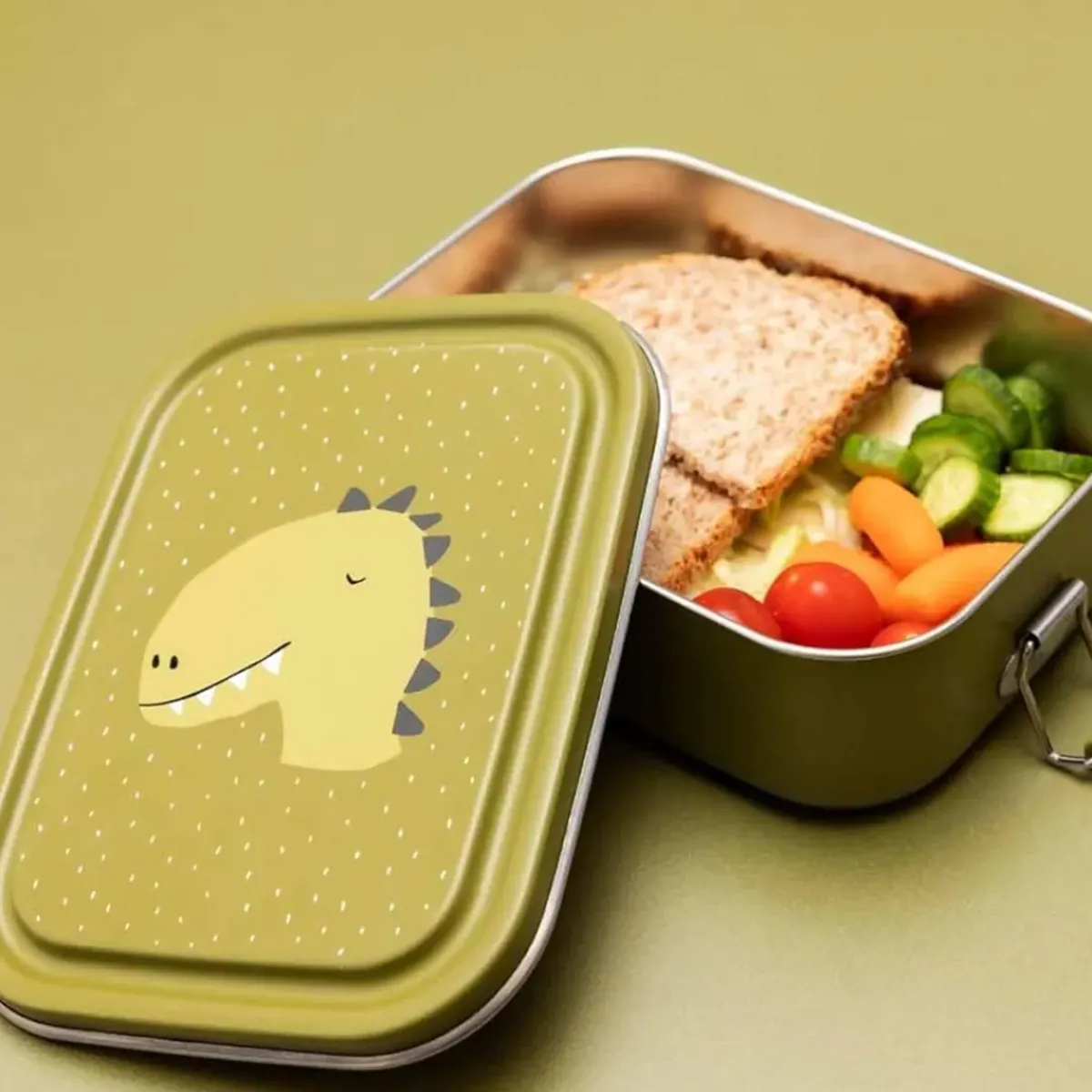 Sélectionné par Fleux Boîte à Repas Mr. Dino - Large > Enfant Vaisselle Enfants|Vaisselle Enfant