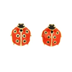 Coucou Suzette Boucles D'Oreilles Coccinelle > Fabriqué En Europe|Bijoux & Montres